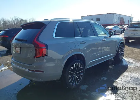 2026 Volvo Xc90 Plus, B6 Awd Gas (Mild Hybrid), Gasoline, Bright, 7 Seats from USA, damaged, VIN YV4062PE9T1457414